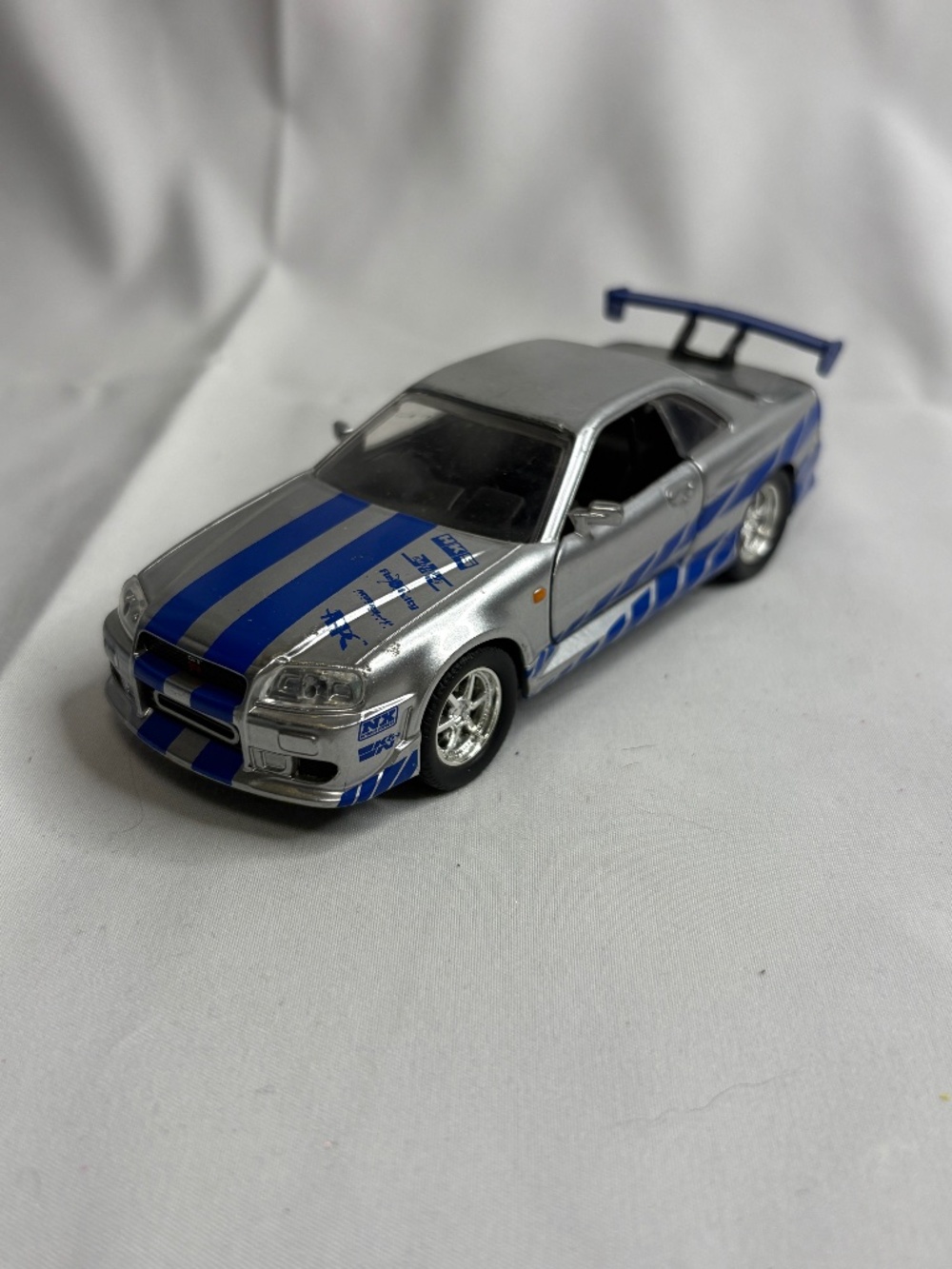 Jada Toys Fast & Furious Brian O'Conner's Nissan Skyline GT-R R34 Doors Open